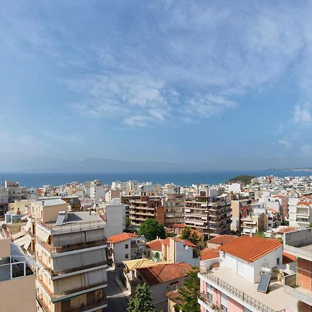 Modern Penthouse Overlooking Halkis Chalkís Dış mekan fotoğraf